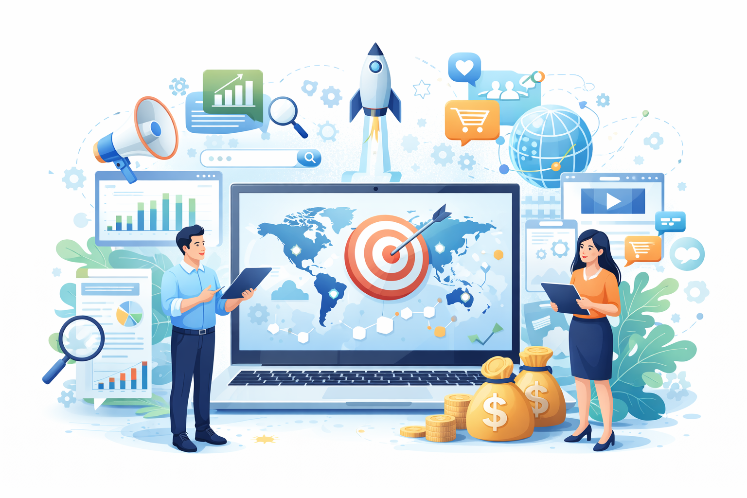 Digital Marketing Strategy for B2B Organizations Competing Globally