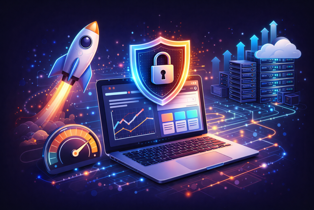 Website Development: Performance, Security, and Scalability