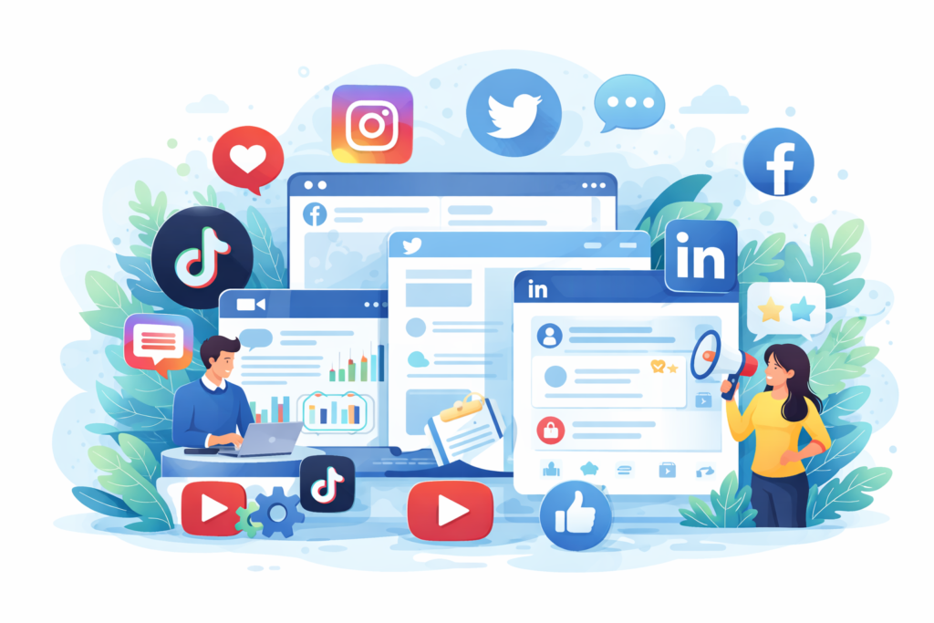 Platform-Specific Social Media Marketing