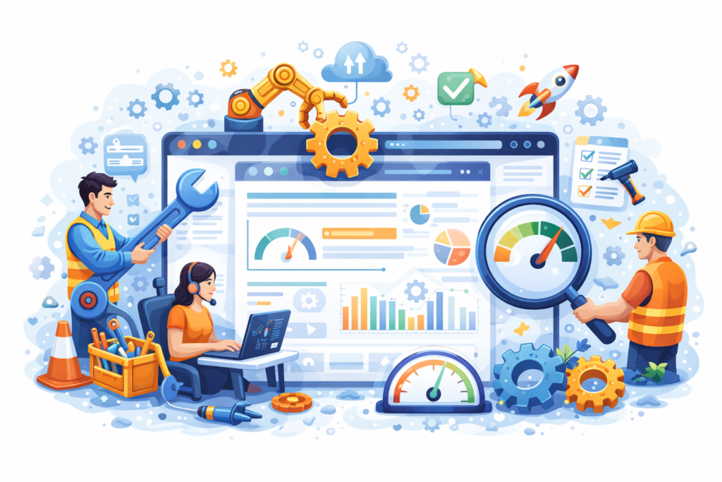 Website Maintenance and Continuous Optimization