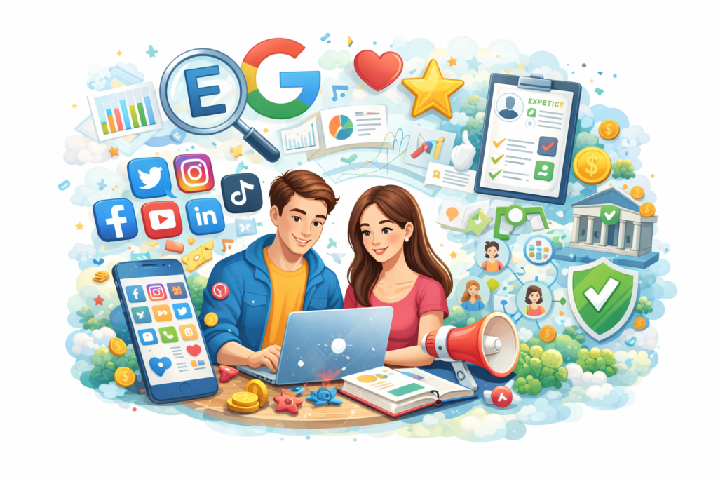 Social Media Marketing and Google’s E-E-A-T Framework