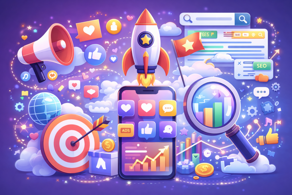 The Role of Social Media Marketing in Brand Growth and Search Visibility