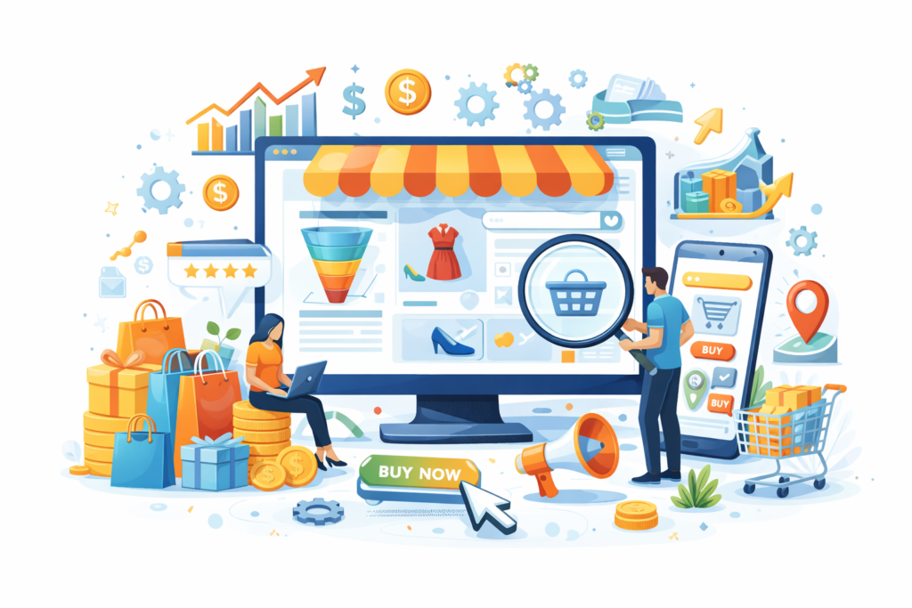Optimising E-Commerce Platforms for Growth, Conversions, and User Experience