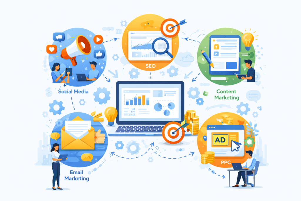 Core Components of Digital Marketing