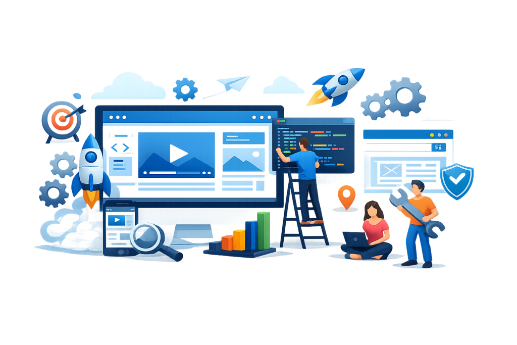 Custom Website Design & Development: Boost Performance, UX & SEO