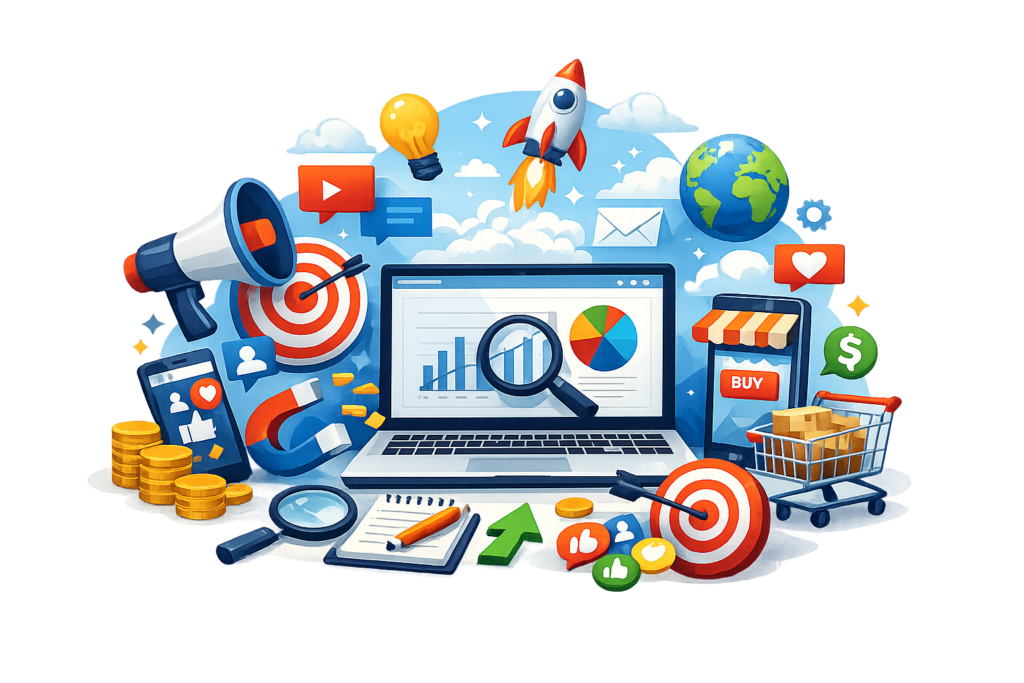 Digital Marketing: The Ultimate Guide to Growing Your Business Online