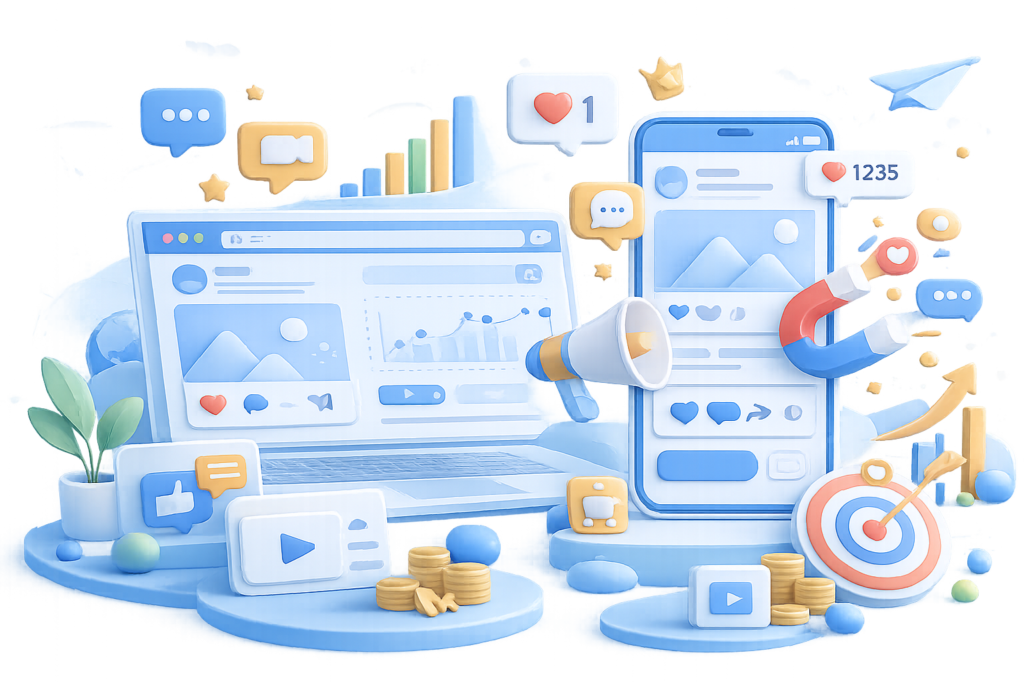 Social Media Marketing: Building Strong Customer Relationships Through Digital Platforms