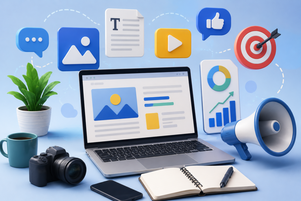 Content Marketing: A Complete Guide to Building Authority, Traffic, and Sustainable Business Growth