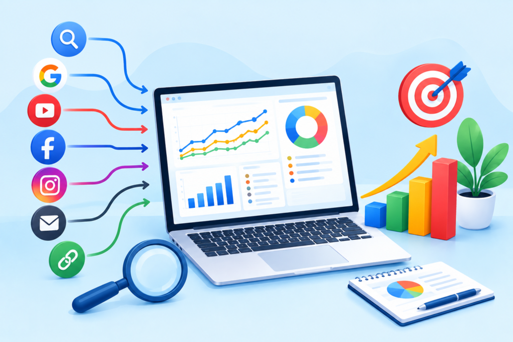 Understanding Traffic Sources and Marketing Performance