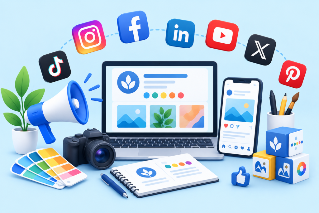 Developing a Consistent Social Media Brand Voice and Visual Identity