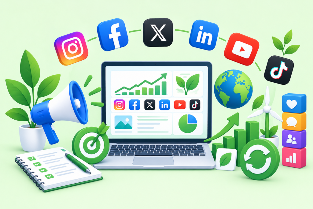 Best Practices Summary for Sustainable Social Media Marketing