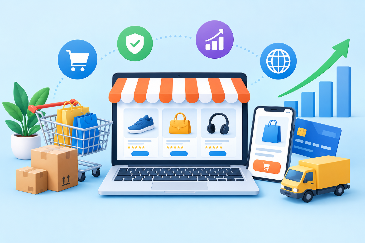 E-Commerce: The Complete Guide to Building, Growing, Optimising, and Scaling a Successful Online Store