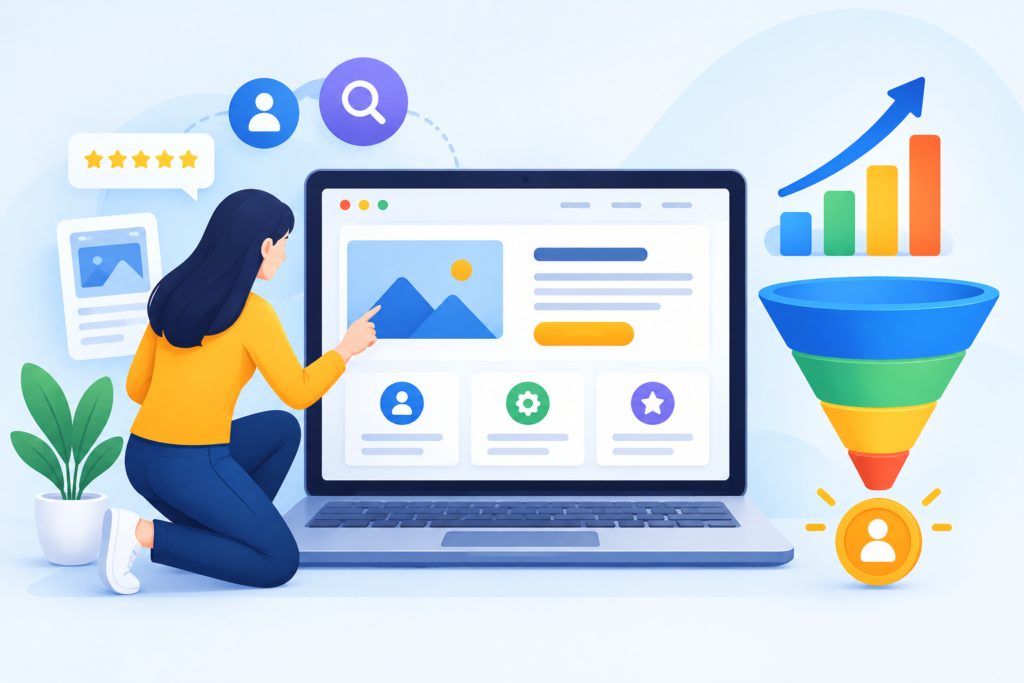 Landing Pages, User Experience, and Conversion Rate Optimization