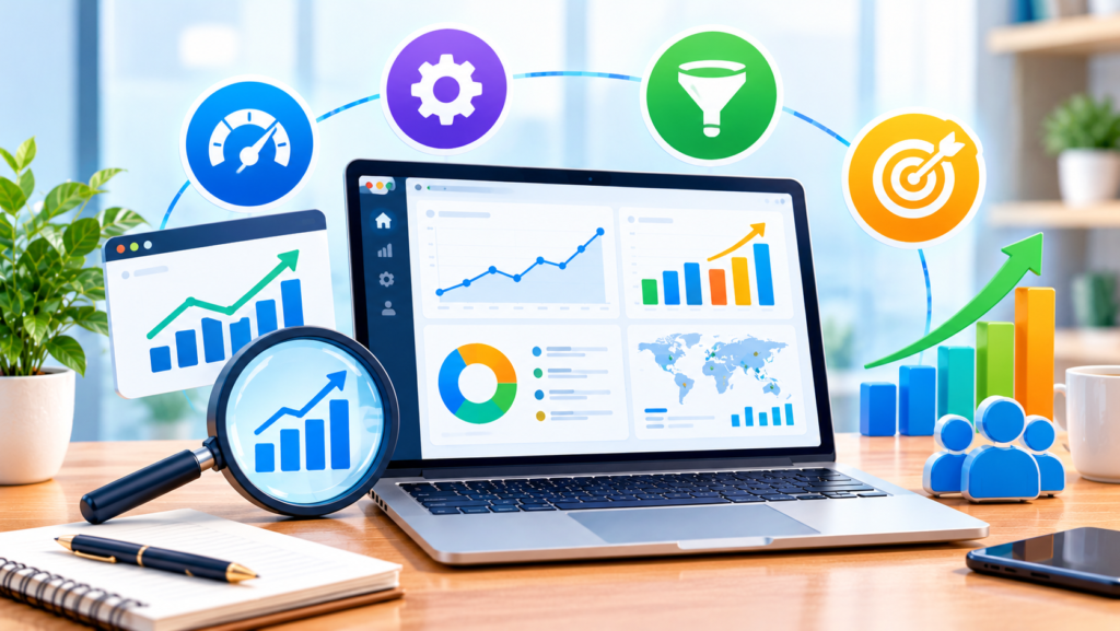 SEO Analytics, Performance Tracking, and Conversion Optimization
