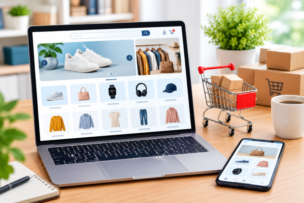 Designing a Professional and User-Friendly Online Store
