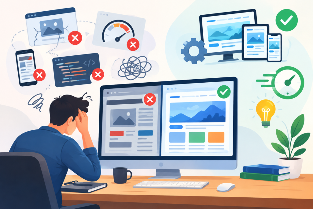 Common Website Design and Development Mistakes to Avoid
