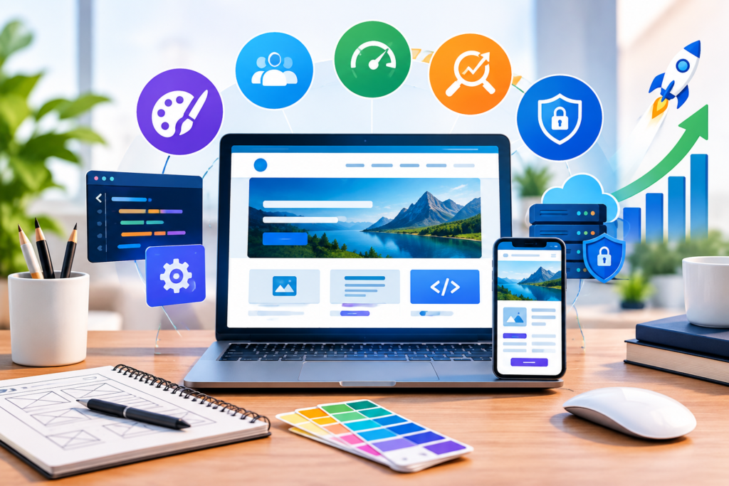 Website Design and Development: The Complete Guide to Strategy, UX, Performance, SEO, Security, and Business Growth